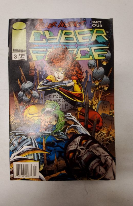 Cyber Force #3 (1994) NM Top Cow Comic Book J687