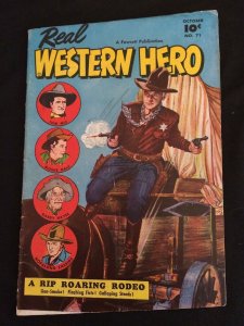 REAL WESTERN HERO #71 VG Condition