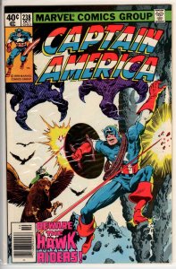 Captain America #238 Newsstand Edition (1979) 7.5 VF-