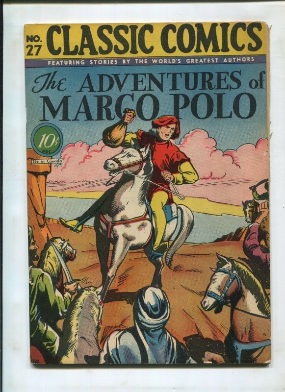 CLASSIC COMICS #27 THE ADVENTURES OF MARGO POLO (6.0) 1ST PRINT