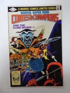 Marvel Super Hero Contest of Champions #2 Direct Edition (1982) VF+ condition