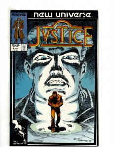 12 Justice Marvel Comics # 1 2 3 4 5 6 7 8 9 10 11 12 New Universe RB2 