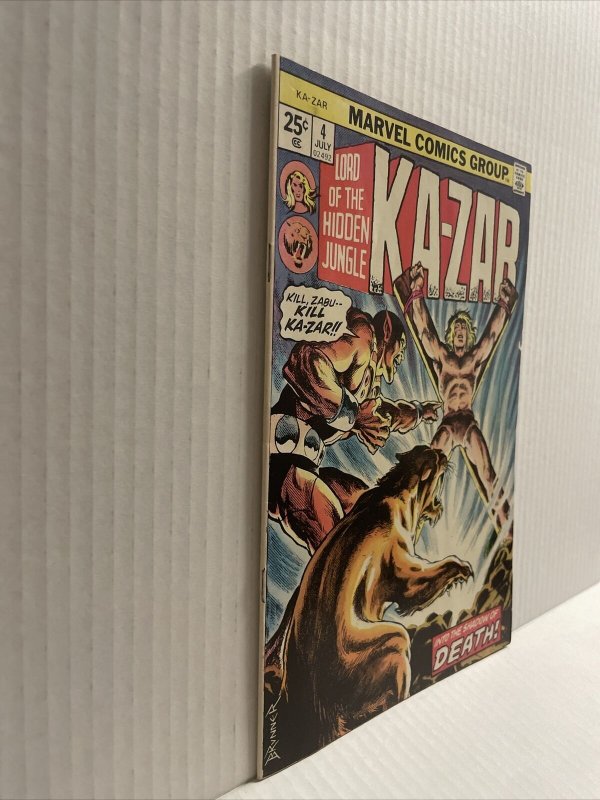 Ka-Zar #4  Volume 1 
