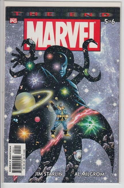 MARVEL THE END 1 2 3 4 5 6 COMPLETE 1-6 SET FULL RUN AVENGERS FF THANOS NM æ