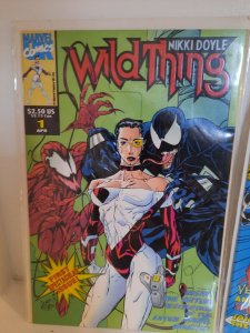 MARVEL COMICS Nikki Doyle WILD THING #1-#7 Lot of 7 books 1-7 board & bagged 93