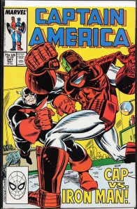 Captain America #341 (1988) Captain America [Key Issue]