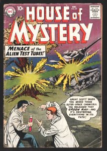 House of Mystery #81 1958-DC-The Boy With Super Powers-10¢ cover price-VG