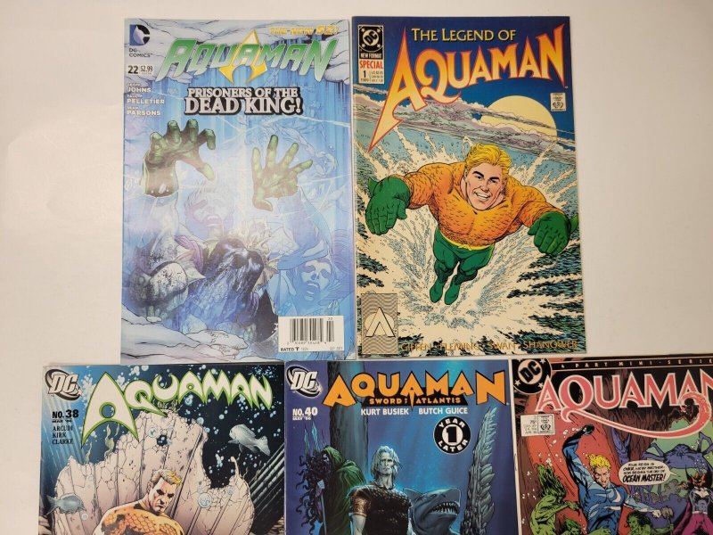 5 Aquaman DC Comic Books #1 3 22 38 40 66 TJ17