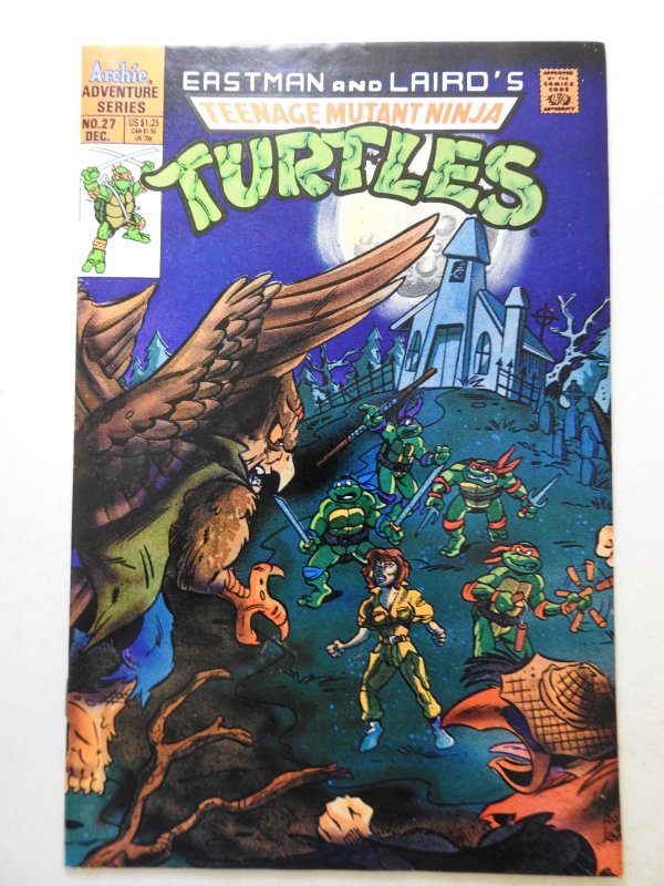 Teenage Mutant Ninja Turtles Adventures #27 (1991) Beautiful NM Condition!