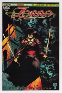 ZORRO SWORDS OF HELL (2018 AMERICAN MYTHOLOGY) #1 MARTINEZ MAIN CVR