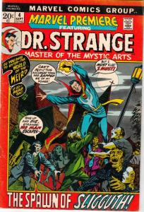 Marvel Premier #4 (Sep-72) FN+ High-Grade Dr. Strange