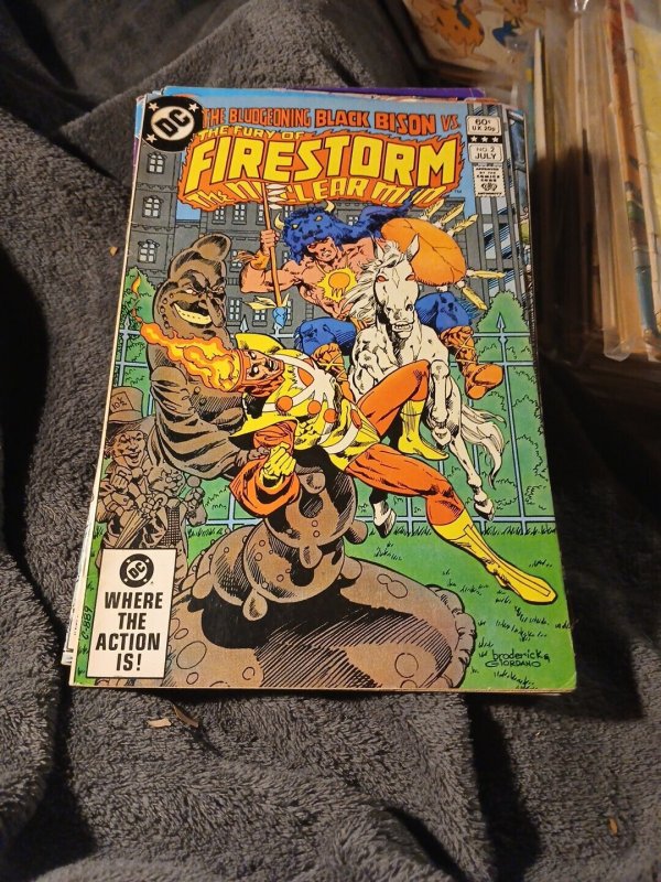 Fury Of Firestorm 1 2 3 4 6 9 20 Comics Lot  Set Collection 1st Appearance Motu