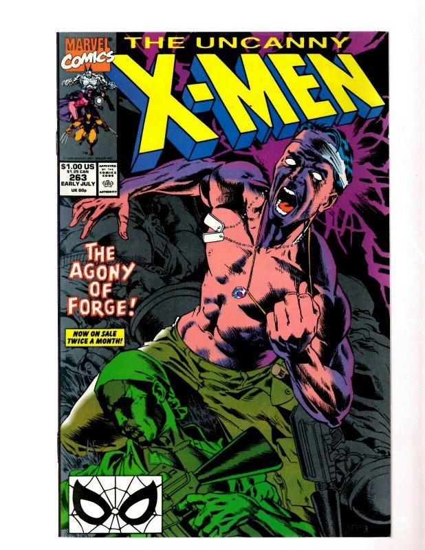 12 Uncanny X-Men Comics #254 255 257 258 259 260 261 262 263 264 265 267 GK42