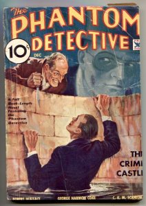 Phantom Detective Pulp 12/1935- Crime Castle FR