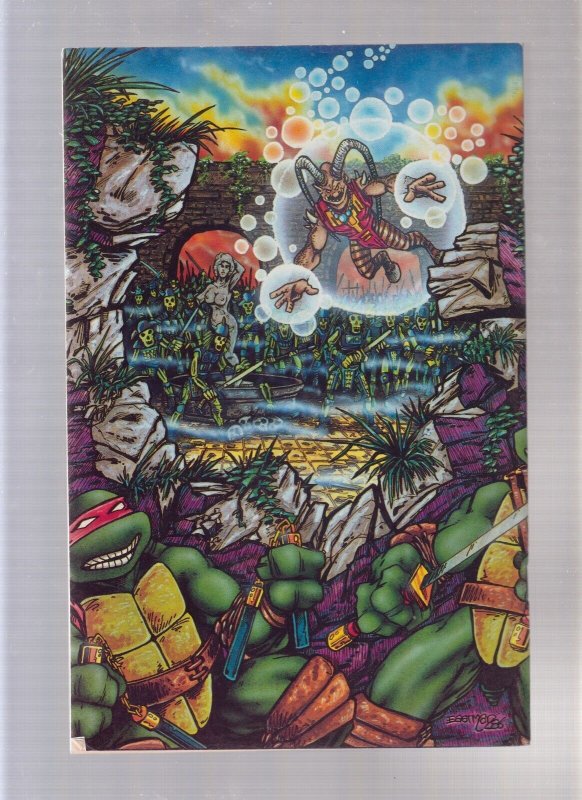 T.M.N.T #8 - Eastman Wrap Around Cover/Three Pieces! (6.5/7.0) 1986