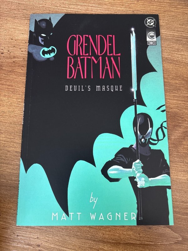 Lot Of 2 Batman Grendel Devil's Riddle DC Comico Comic Books # 1 2 NM 14 J454