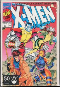 X-Men #1 Colossus and Gambit Cover (1991) X-Men [Key Issue]