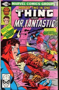 Marvel Two-in-One #71 Direct Edition (1980) Mister Fantastic [Key Issue]