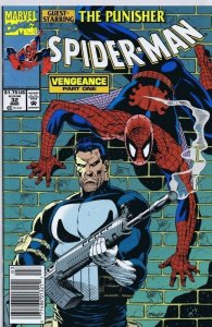 Spiderman #32 ORIGINAL Vintage 1993 Marvel Comics Punisher