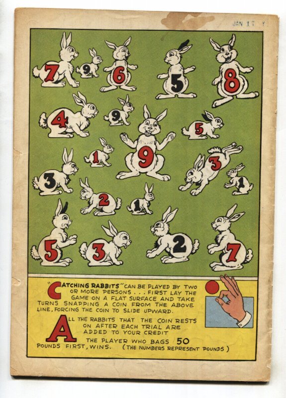 HOLIDAY COMICS #2 1950s-ANIMALS ON PARADE-L B COLE-golden-age comic book