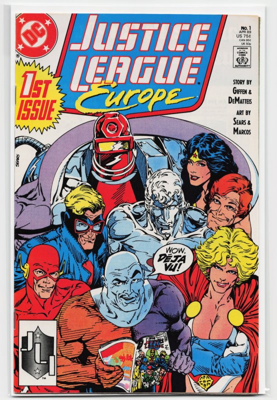Justice League Europe #1 (1989) Justice League [Key Issue]
