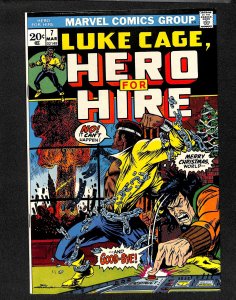 Hero For Hire #7 VF+ 8.5