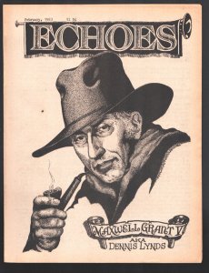 Echoes #4 1983-Pulp collecting info-Checklist of Tarzan competitors-Black cat...