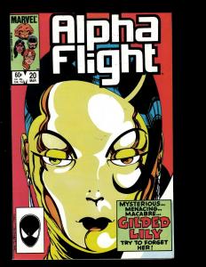 Lot of 13 Alpha Flight Comic Books #13 14 15 16 17 18 19 20 21 22 23 24 30 JF4