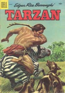 Tarzan (Dell) #71 POOR ; Dell | low grade comic August 1955 Edgar Rice Burroughs