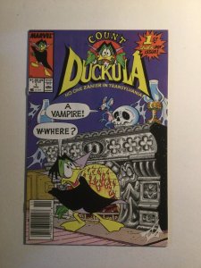 Count Duckula 1 Near Mint- Nm- 9.2 Newsstand Edition Marvel