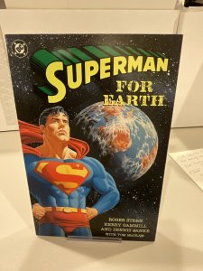 Superman: For Earth  Prestige Format 1-Shot  1991  VF