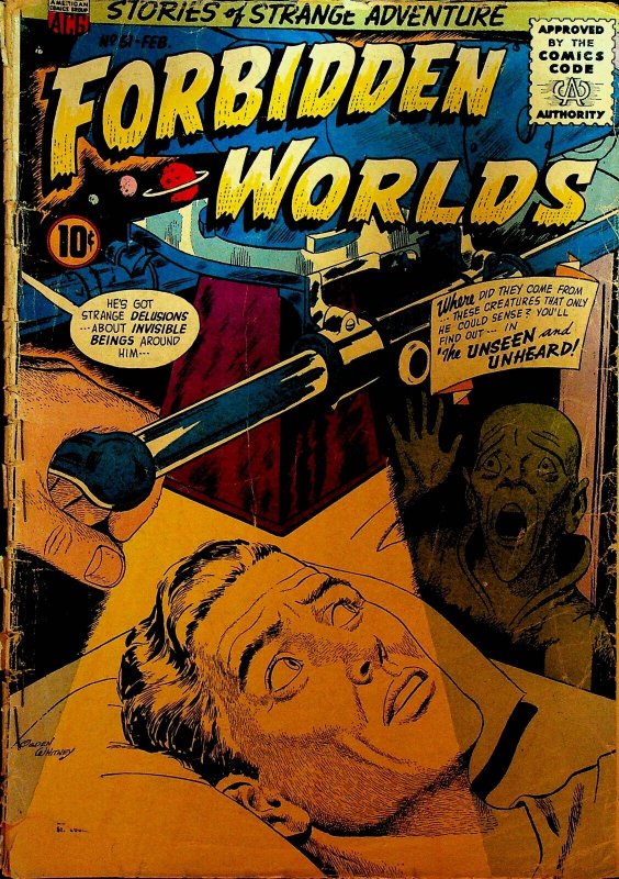 Forbidden Worlds 51 ACG American Comics Group 1957