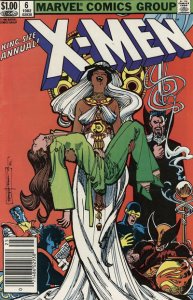 Uncanny X-Men, The Annual #6 (Newsstand) FN ; Marvel | Dracula Bill Sienkiewicz