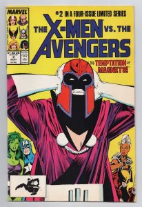 X-Men Vs Avengers #2 Marc Silvestri Art (Marvel, 1987) VF 