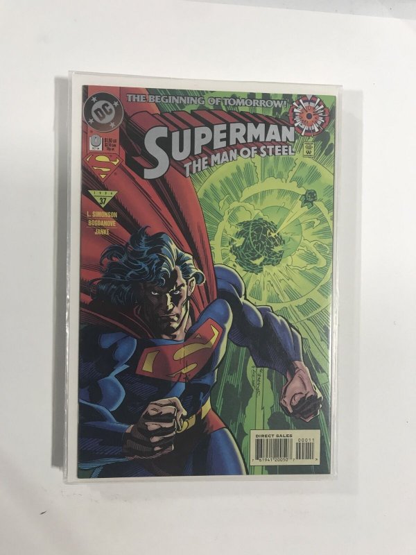 Superman: The Man of Steel #0 (1994) NM3B118 NEAR MINT NM