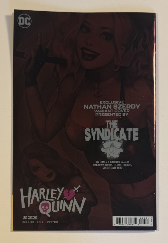 Harley Quinn #23 Szerdy Cover B (Foil) (2022) Harley Quinn