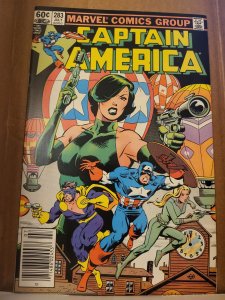 Captain America #283 Newsstand Edition (1983)