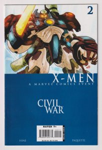 Marvel Comics! Civil War: X-Men! Issue #2!