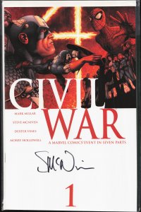 Civil War #1  (2006) Captain America