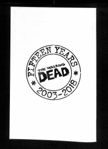 Walking Dead 15th Anniversary Edition #27 Virgin Cover Variant 1:4