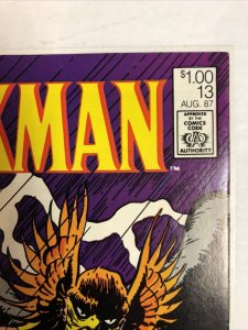 Hawkman (1987) # 13 (NM) Canadian Price Variant CPV !