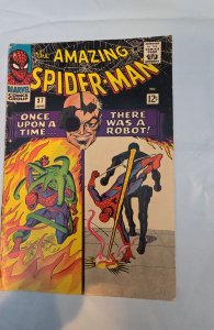 The Amazing Spider-Man #37 (1966)once upon a time a robot see description
