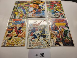 6 Marvel Comics Books Web of Spider-Man #104 105 106 107 108 109 63 SM4