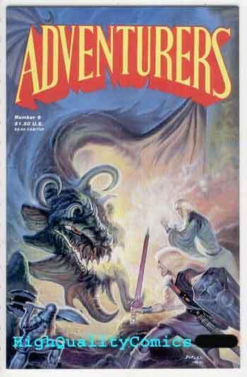 ADVENTURERS #6, VF/NM, Warriors, Swords, Hsu, Ninja, Dwarf, more indies in store