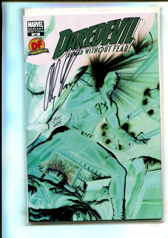 DAREDEVIL #500 (9.2 OB) VARIANT, SIGNED BY FRANK MILLER, SEALED W/ COA!! 2009