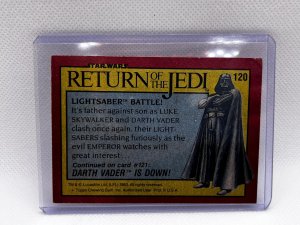 Star Wars: Return Of The Jedi (120) Collector's Card