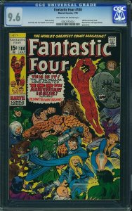 Fantastic Four #100 (Marvel, 1970) CGC Graded 9.6