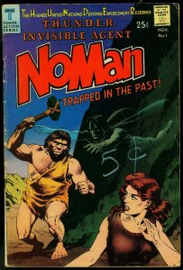 NOMAN #1 1966-WILLIAMSON-WALLY WOOD-LIGHTNING- VG