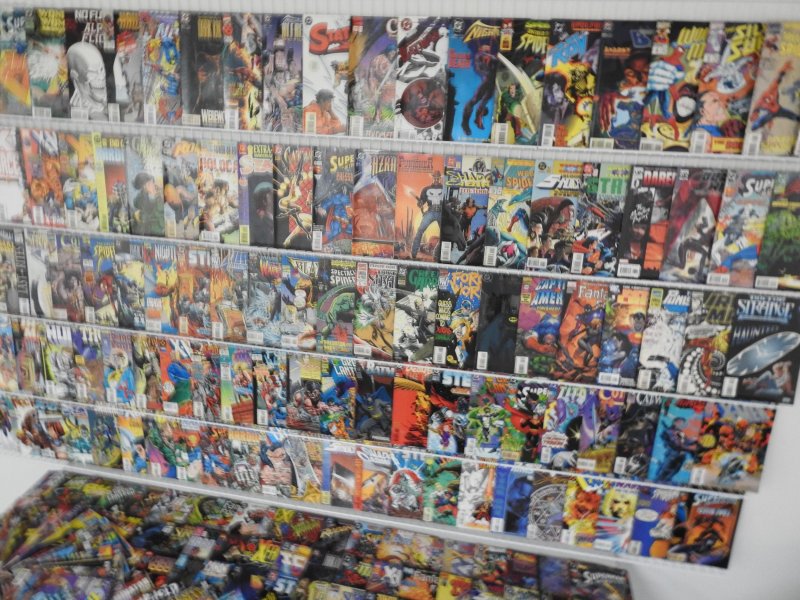 Huge Lot 210+ Comics W/ Spider-Man, Captain America, Thor, Hulk+ Avg Fine Cond!!