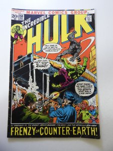 The Incredible Hulk #158 (1972) VG/FN Condition